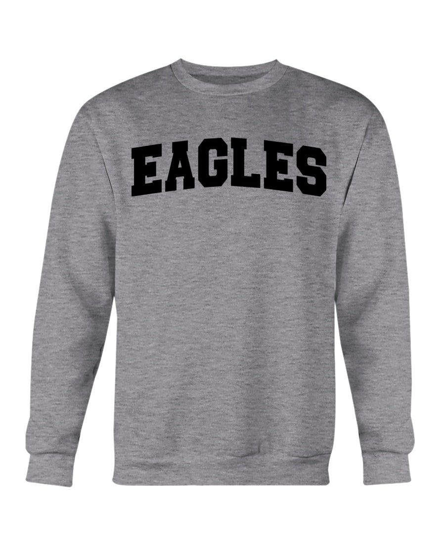 Eagles Crewneck Sweatshirt – Eagles Apparel, Football Fan Gift, Cozy Eagles Tops for Game Day-5