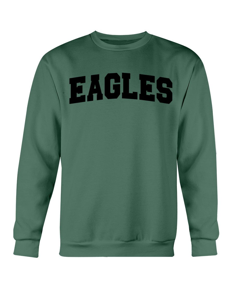 Eagles Crewneck Sweatshirt – Eagles Apparel, Football Fan Gift, Cozy Eagles Tops for Game Day-3