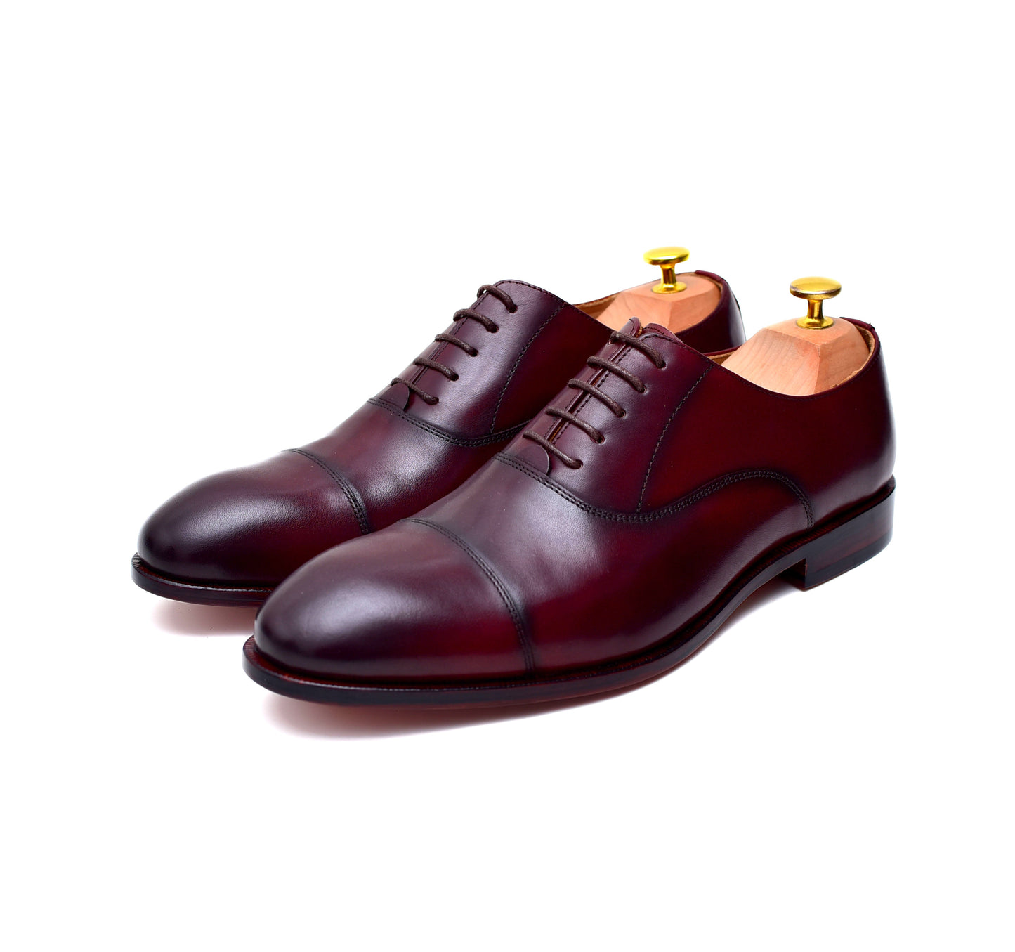 Henry - Oxblood Oxford Shoes-1