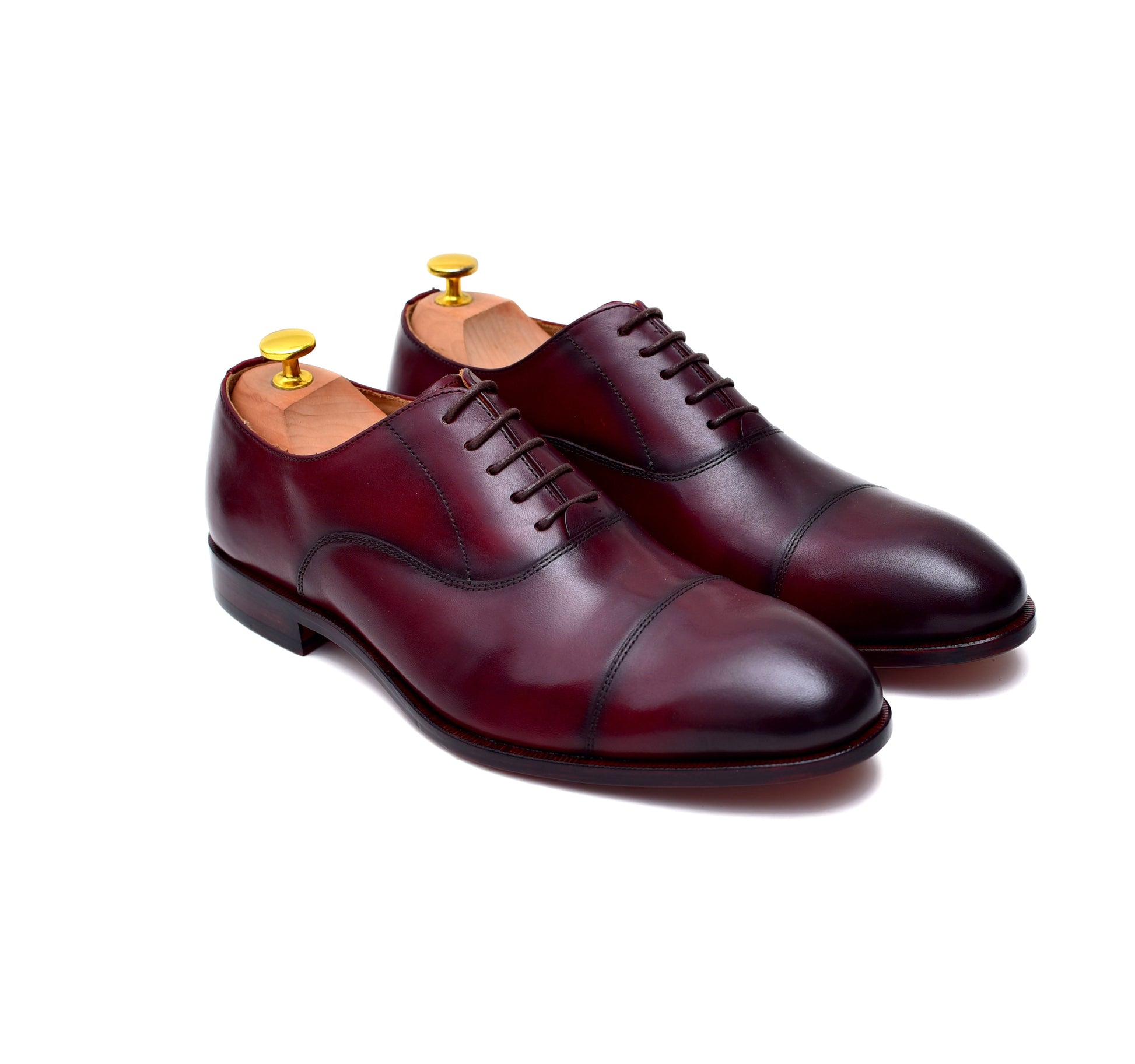 Henry - Oxblood Oxford Shoes-2